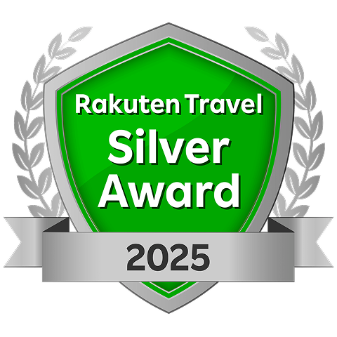 Winner of the Rakuten Travel Silver Award 2025